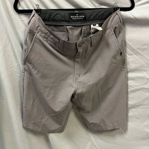 Quicksilver amphibian shorts.